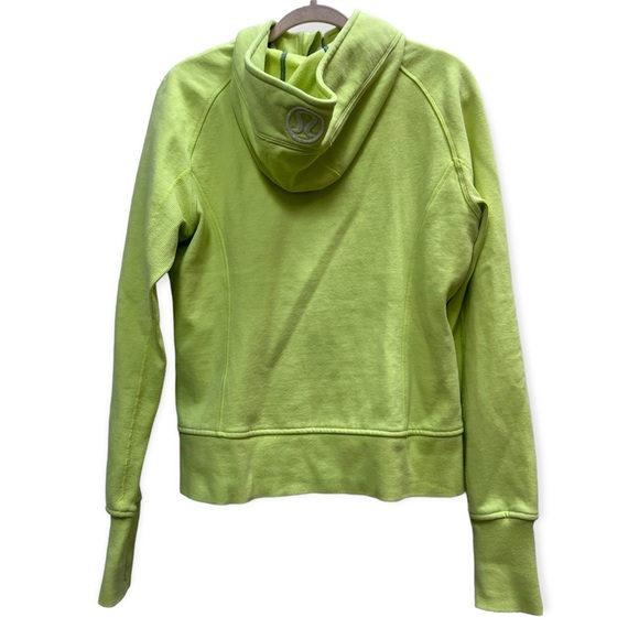 Green Lululemon scuba zip up - Picture 2 of 7
